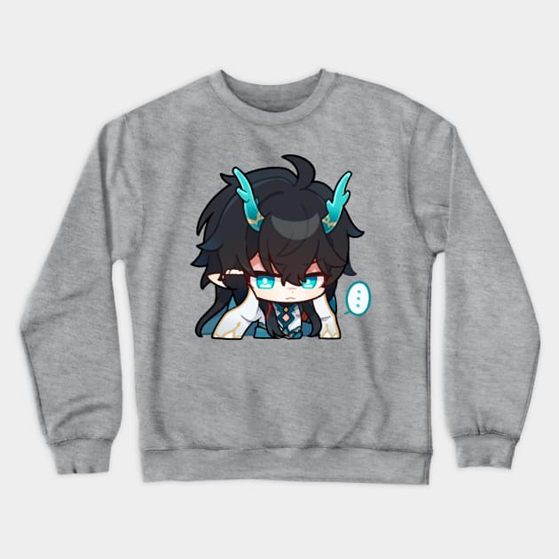 Honkai Star Rail Chibi Dan Heng IL 2 Crewneck Sweatshirt by HoyoStan